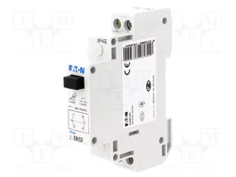 EATON ELECTRIC Commutateur à bouton-poussoir SPST-NO + SPST-NC, 250VAC, 16A, Noir