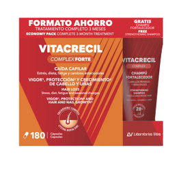 Vitacrecil Complex Forte Capsules et Shampooing