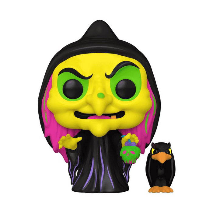 Snow White POP & Buddy! Animation Vinyl figurine Disguised Evil Queen with Raven (Black Light) Exclusive 9 cm Snow White POP & Buddy! Animation Vinyl figurine Disguised Evil Queen with Raven (Black Light) Exclusive 9 cm