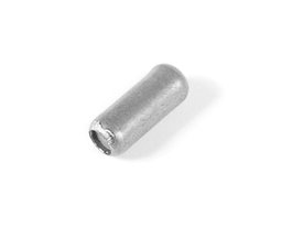 Innspiro Lot de 10 fermoirs finaux pour aiguille métalliques argentés 10x4mm