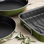 Quid Poêle à Riz 24x5 cm Aluminium Naturalia Induction Vitrocéramique Antiadhésif Sans PFOA