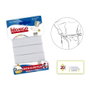 Hidalgo Blister cinta elástica 20 mm x 2 m, blanco