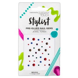 ELEGANT TOUCH Stylist Preglued Strass pour Ongles - Cristaux et Décorations à Coller