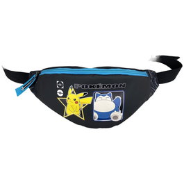 CYP BRANDS Riñonera Geo Pokémon - Taille 28x11x15 cm - Porte-billettes multifonction pour téléphone, clés, écouteurs