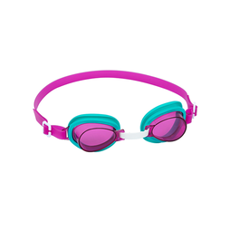 Bestway 21074 Lunettes de Natation Enfant Corne Silicone Set 3 Pièces +3 Ans Plage et Piscine