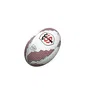 Gilbert Ballon de rugby Toulouse Taille 5 pour supporter - Prise en main excellente et durable pour entraînement ou collection