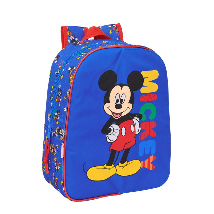 Cartable Mickey Mouse Clubhouse Today Bleu 26 x 34 x 11 cm Cartable Mickey Mouse Clubhouse Today Bleu 26 x 34 x 11 cm
