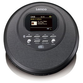 Lenco CD-500BK Lecteur CD Portable Noir