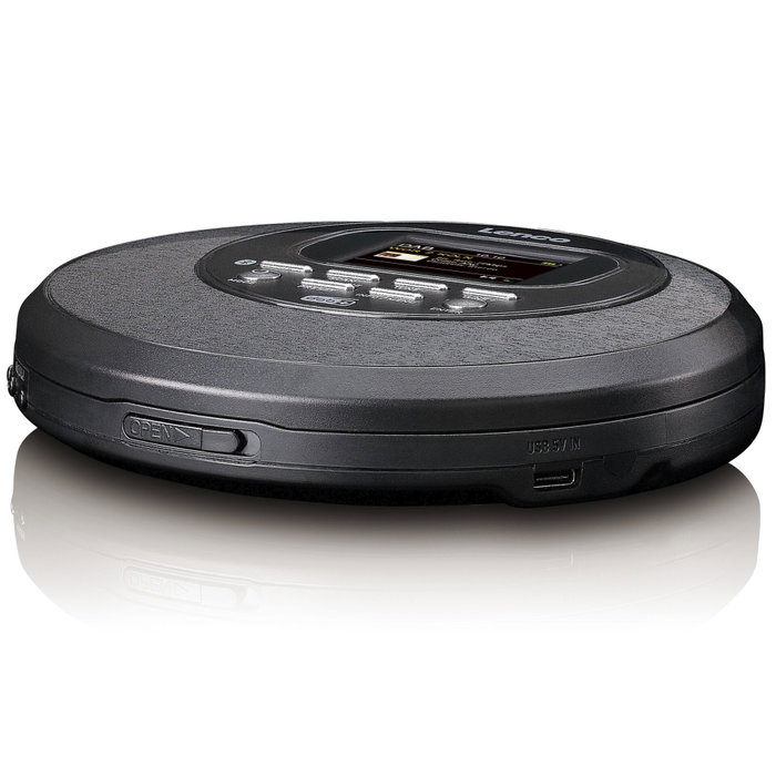 Lenco CD-500BK Lecteur CD Portable Noir Lenco CD-500BK Lecteur CD Portable Noir