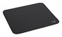 Logitech Tapis de souris doux Studio - 230 x 200 mm, antidérapant, résistant aux éclaboussures, en polyester recyclé et caoutchouc naturel - Coloris Graphite