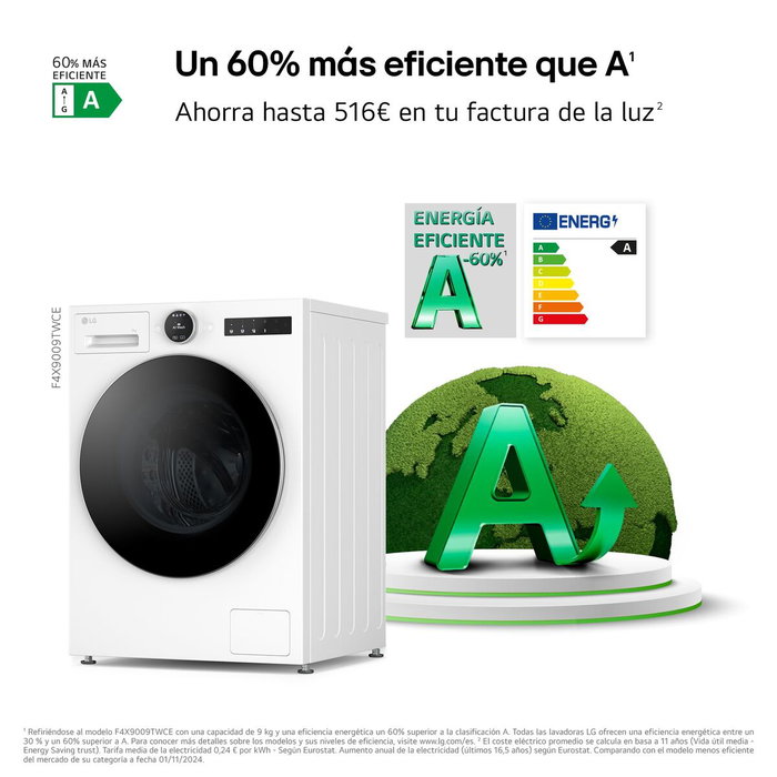 Machine à laver LG F4X7513TWS 13 kg Machine à laver LG F4X7513TWS 13 kg