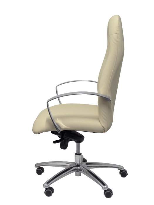 Piqueras y Crespo Chaise de Bureau Caudete Simili Cuir Crème Piqueras y Crespo Chaise de Bureau Caudete Simili Cuir Crème