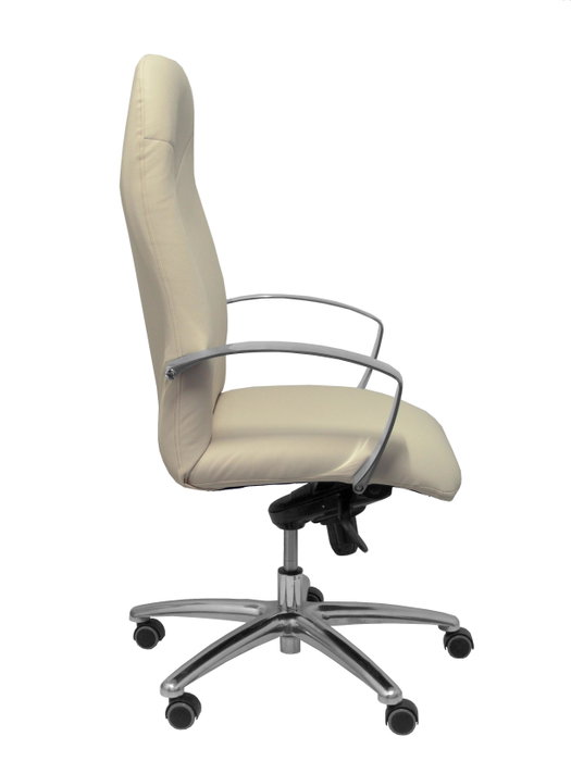 Piqueras y Crespo Chaise de Bureau Caudete Simili Cuir Crème Piqueras y Crespo Chaise de Bureau Caudete Simili Cuir Crème