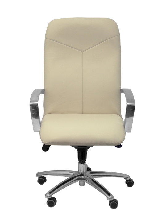 Piqueras y Crespo Chaise de Bureau Caudete Simili Cuir Crème Piqueras y Crespo Chaise de Bureau Caudete Simili Cuir Crème