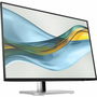 HP 9D9A7AA Moniteur avec dalle argent et noir, format large pour une immersion visuelle optimale