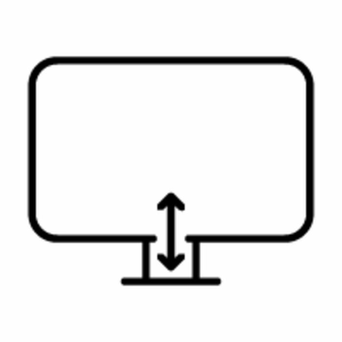 HP 9D9A7AA Moniteur avec dalle argent et noir, format large pour une immersion visuelle optimale