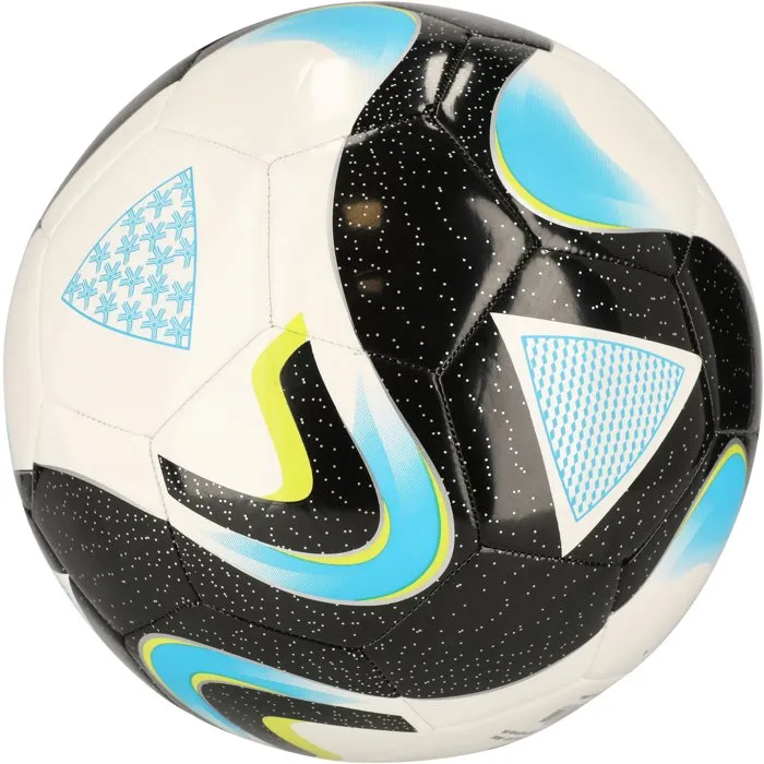 Ballon de football Sendai taille 4 blanc - Revêtement TPU 2.7 mm, poche polyester, cousu machine pour entraînement et loisirs