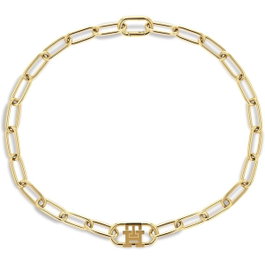 Tommy Hilfiger Collier en Acier Inoxydable Doré