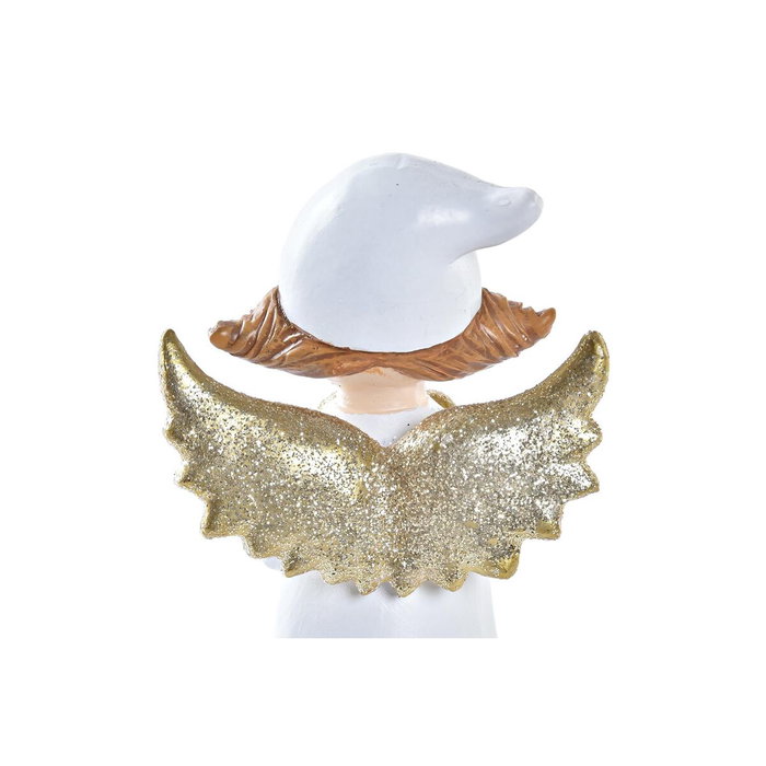 DKD Home Decor Ange en Porcelaine - Lot de 2 Unités