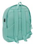 Safta Sac à dos double pour ordinateur portable 15.6 pouces avec port USB, licorne F.C. Barcelona, dimensions 31x44x18 cm