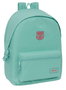 Safta Sac à dos double pour ordinateur portable 15.6 pouces avec port USB, licorne F.C. Barcelona, dimensions 31x44x18 cm