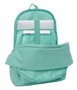 Safta Sac à dos double pour ordinateur portable 15.6 pouces avec port USB, licorne F.C. Barcelona, dimensions 31x44x18 cm