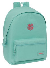 Safta Sac à dos double pour ordinateur portable 15.6 pouces avec port USB, licorne F.C. Barcelona, dimensions 31x44x18 cm