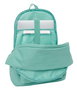 Safta Sac à dos double pour ordinateur portable 15.6 pouces avec port USB, licorne F.C. Barcelona, dimensions 31x44x18 cm