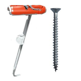 Fischer Taco Duotec Con Tornillo 10 S pour Murs Creux (Set de 25)