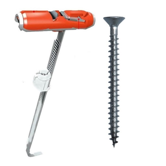 Fischer Taco Duotec Con Tornillo 10 S pour Murs Creux (Set de 25) Fischer Taco Duotec Con Tornillo 10 S pour Murs Creux (Set de 25)
