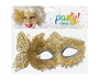 Masque vénitien adulte femme doré à effet papillon pour carnaval, fête thématique et événement élégant