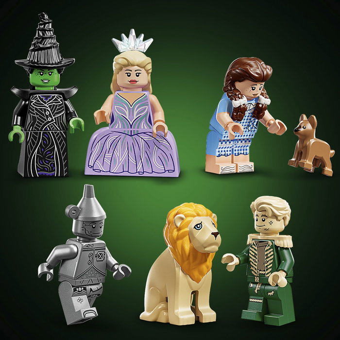 LEGO Wicked 75685 Tableau d'Emerald City - Set de Construction 3D pour Adulte