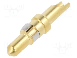 HARTING Contact mâle industriel 20A pour montage sur fil par brasage