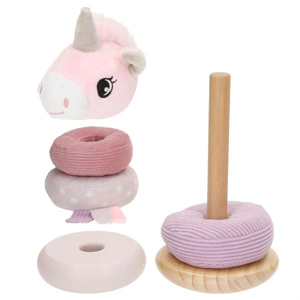 Woomax Tentetieso Peluche Licorne - 6 pièces - Jeu d'éveil et hochet pour bébé dès 10 mois Woomax Tentetieso Peluche Licorne - 6 pièces - Jeu d'éveil et hochet pour bébé dès 10 mois