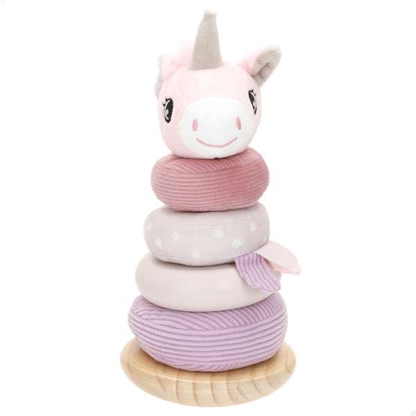 Woomax Tentetieso Peluche Licorne - 6 pièces - Jeu d'éveil et hochet pour bébé dès 10 mois Woomax Tentetieso Peluche Licorne - 6 pièces - Jeu d'éveil et hochet pour bébé dès 10 mois