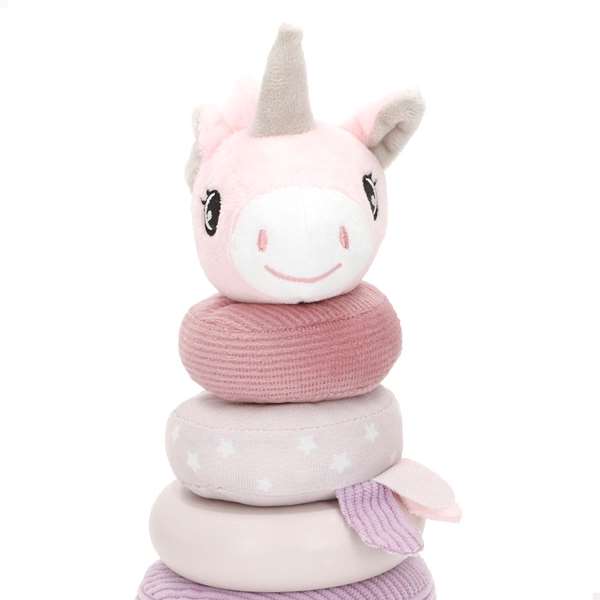Woomax Tentetieso Peluche Licorne - 6 pièces - Jeu d'éveil et hochet pour bébé dès 10 mois Woomax Tentetieso Peluche Licorne - 6 pièces - Jeu d'éveil et hochet pour bébé dès 10 mois