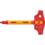 Wera 410 i VDE A RA adaptateur tournevis à poignée en croix 1/4 avec cliquet