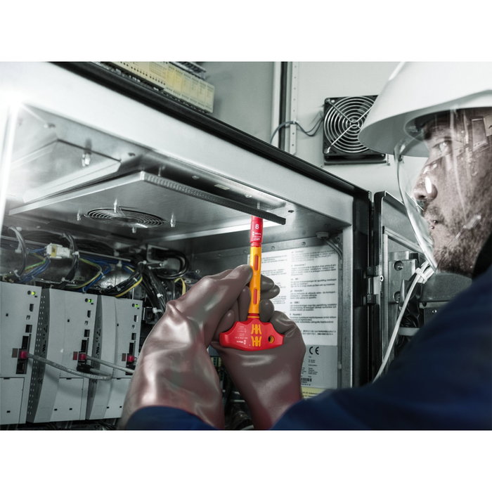 Wera 410 i VDE A RA adaptateur tournevis à poignée en croix 1/4 avec cliquet