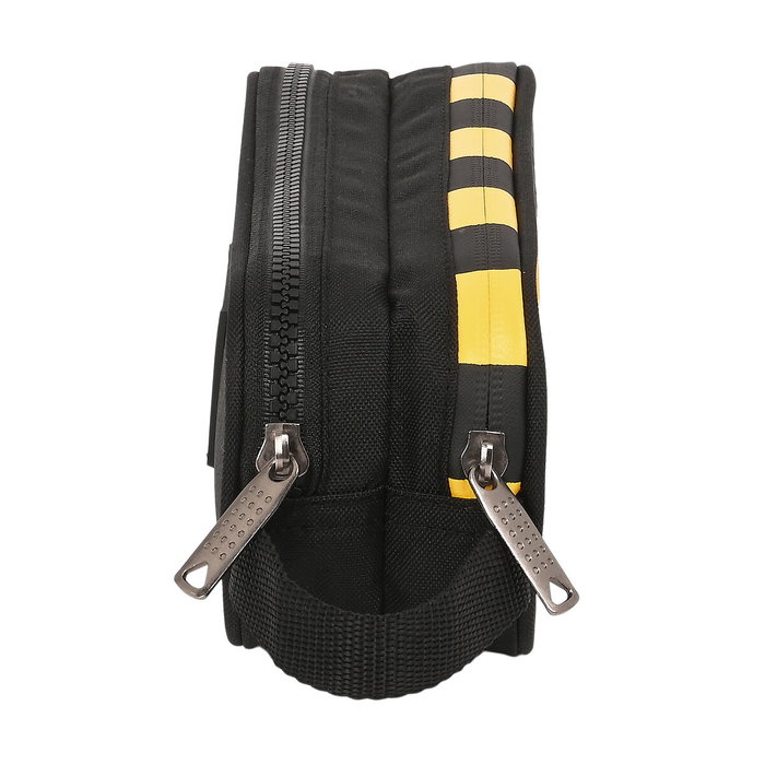 Trousse Fourre-Tout Double BlackFit8 Zone Noir 21 x 8 x 6 cm Trousse Fourre-Tout Double BlackFit8 Zone Noir 21 x 8 x 6 cm