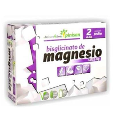 PINISAN Bisglycinate de Magnésium 60 comprimés PINISAN Bisglycinate de Magnésium 60 comprimés