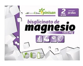 PINISAN Bisglycinate de Magnésium 60 comprimés