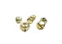 Innspiro Lot de 40 clochettes en métal couleur or 8mm