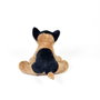 Deqube Peluche Bocalan - Berger Allemand Assis en Peluche de 12 cm, Référence 939D00255