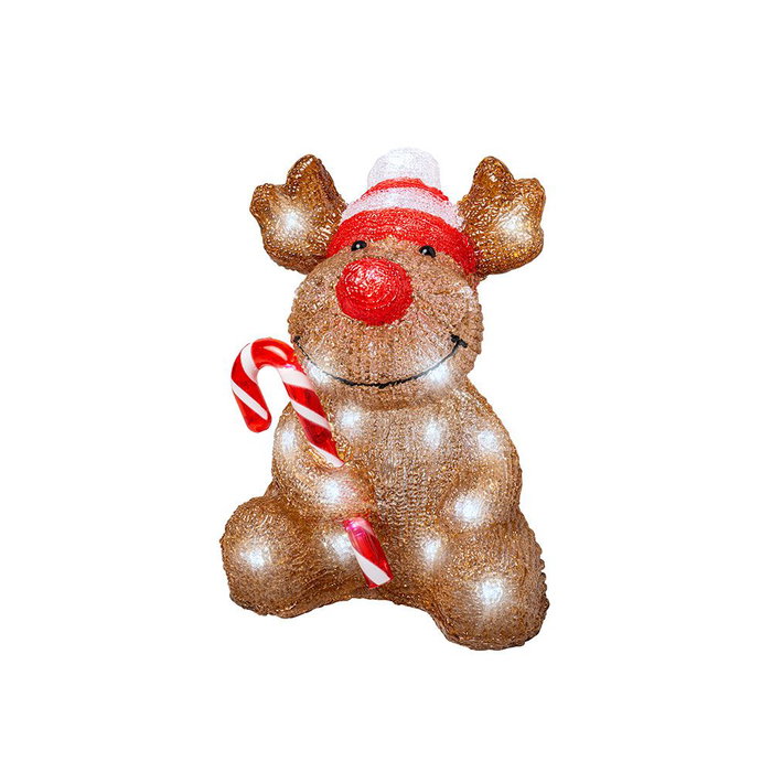 Figure décorative de jardin 491338 animaux Noël 17,8 x 17,2 x 23,5 cm Figure décorative de jardin 491338 animaux Noël 17,8 x 17,2 x 23,5 cm