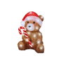 Figure décorative de jardin 491338 animaux Noël 17,8 x 17,2 x 23,5 cm