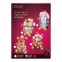 Figure décorative de jardin 491338 animaux Noël 17,8 x 17,2 x 23,5 cm