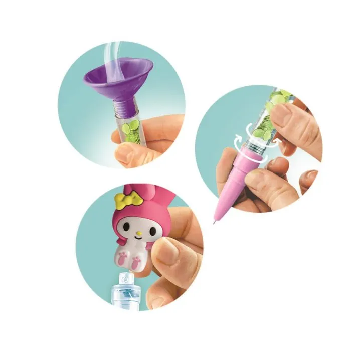 Clementoni Crée tes Stylos - Mini atelier des Stylos - Coffret Melody & Kuromi