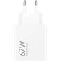 Chargeur mural Xiaomi BHR07SKEU Blanc 50 W 67 W