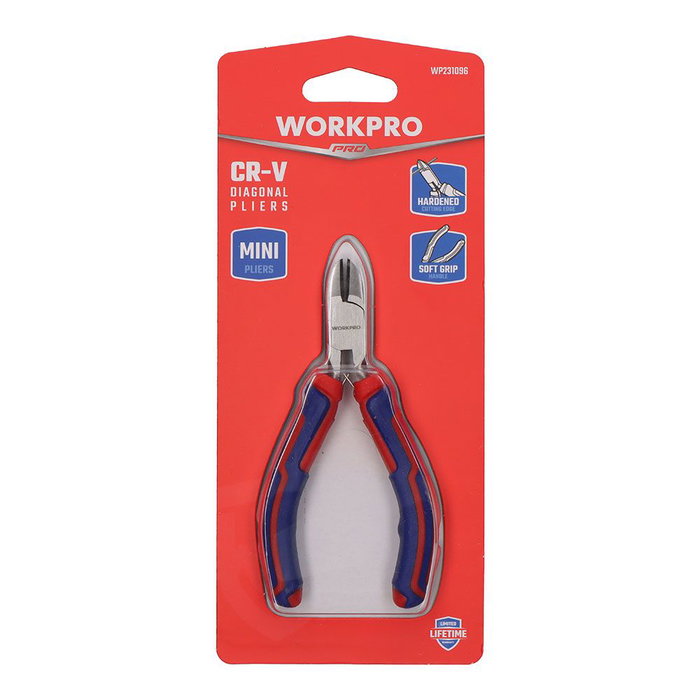 Pince coupante diagonale Workpro Miniature 11 cm