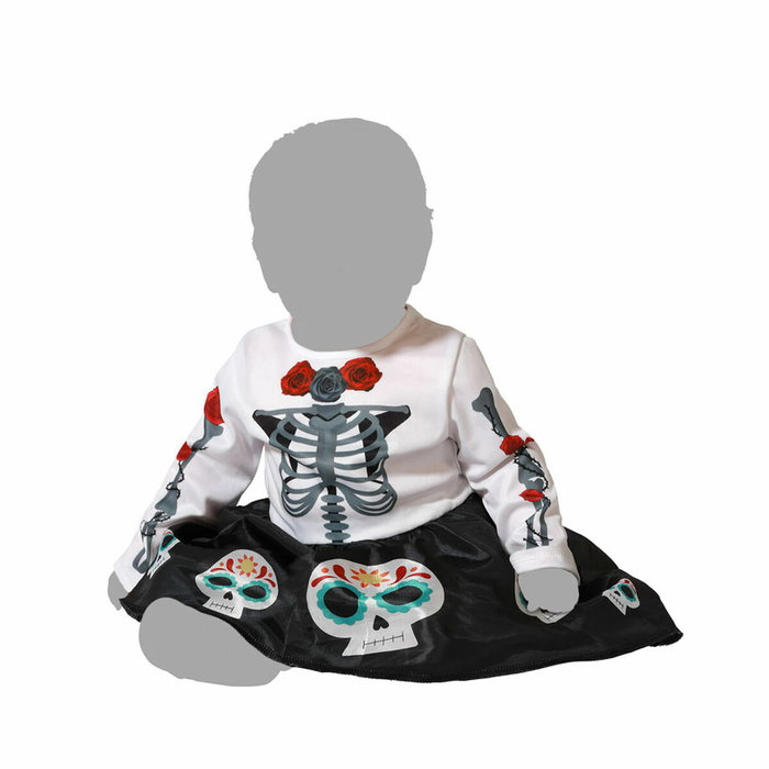 BigBuy Carnival Déguisement Squelette Mexicaine pour Bébé, 12-24 Mois